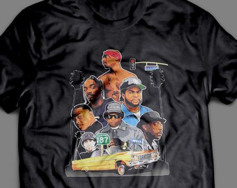 west coast rappers shirt
