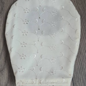Choix de couleurs -jolie Broderie Anglaise à fond ouvert Coton Stomie sac housse de pochette pour stomie Iléostomie Colostomie Taille adulte