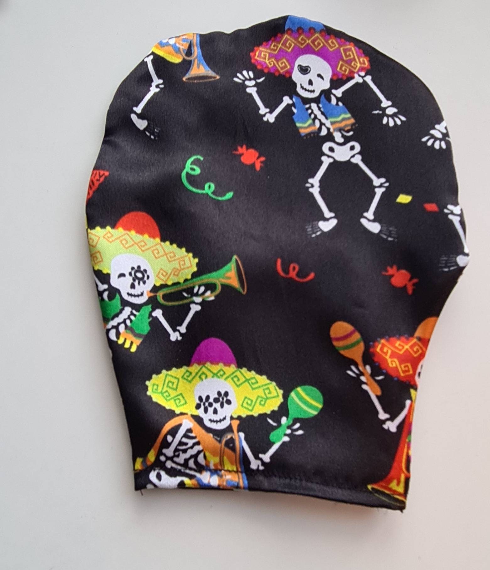dancing skeletons open bottom Stoma bag pouch cover for Ostomy Ileostomy Colostomy Adult or child size