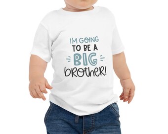 Baby - Eu vou ser um irmão mais velho - Camiseta Jersey de manga curta