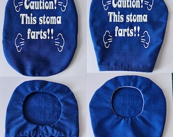 Capa para Bolsa de Estomia - Fundo Aberto/Fechado, Ostomia, Ileostomia, Colostomia