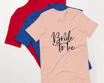 Camiseta com logo da noiva em diversas cores e tamanhos