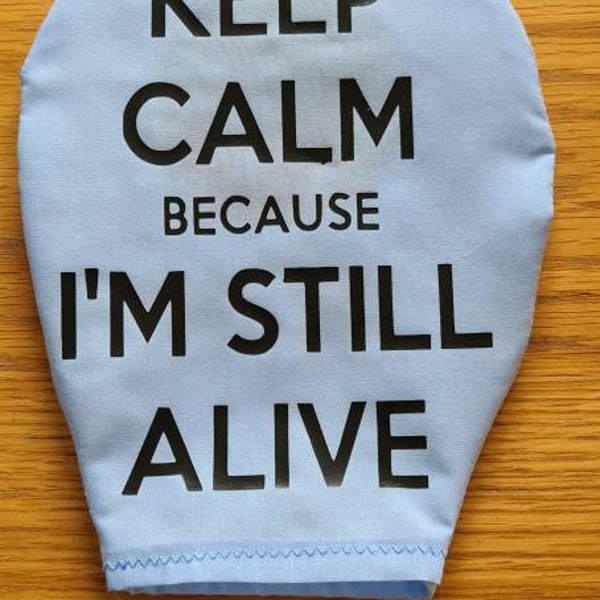 Customised decal  OPEN bottom Stoma bag pouch cover for Ostomy Ileostomy Colostomy