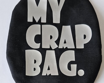 Capa de algodão para bolsa de estomia, com fundo aberto ou fechado.