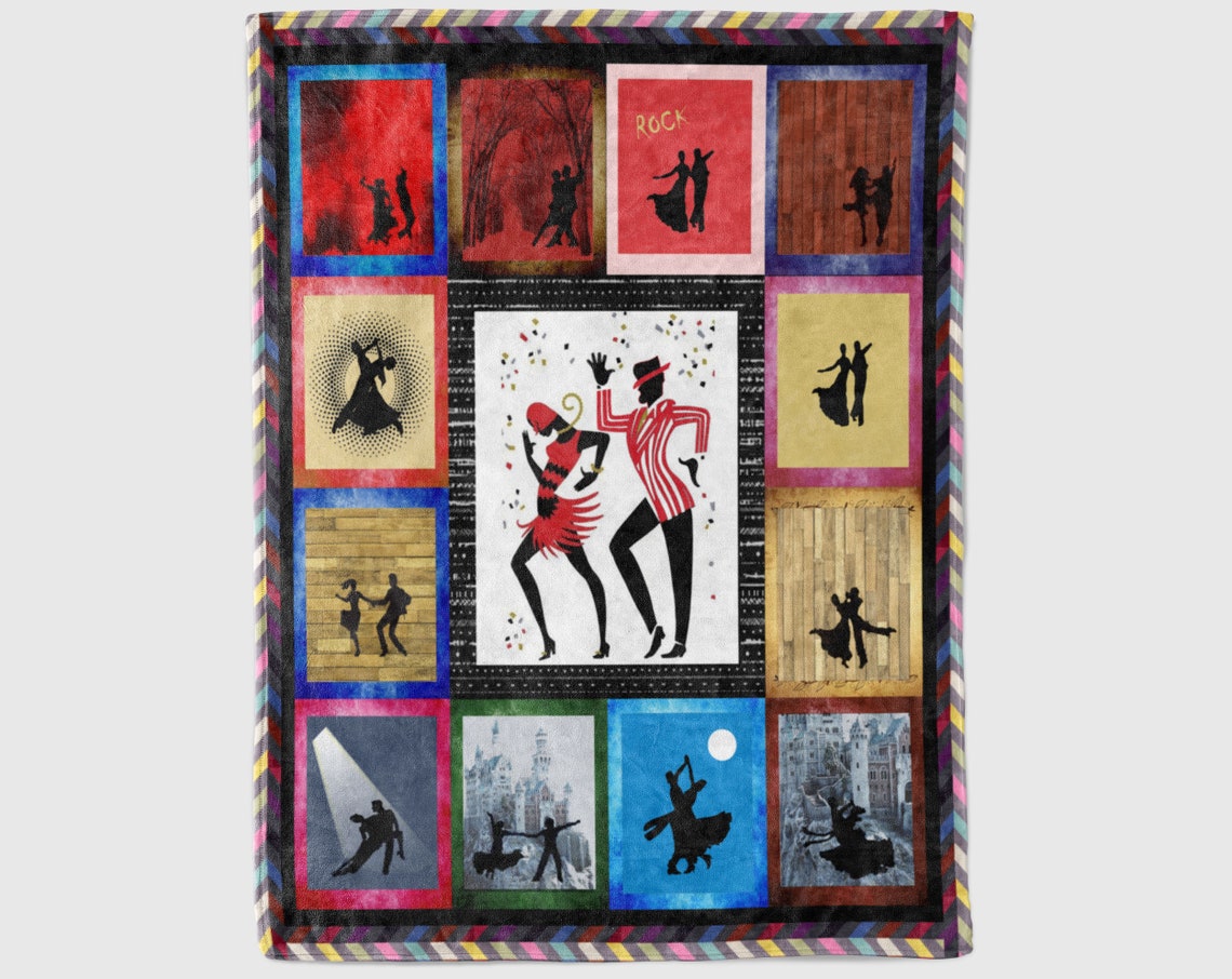Dancesport Blanket Dancing Blanket Dancer Blanket Blanket Etsy