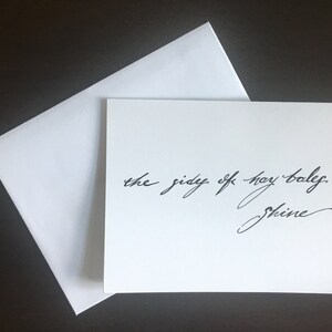 gedicht notecard: "de zijkanten hooi balen glans"