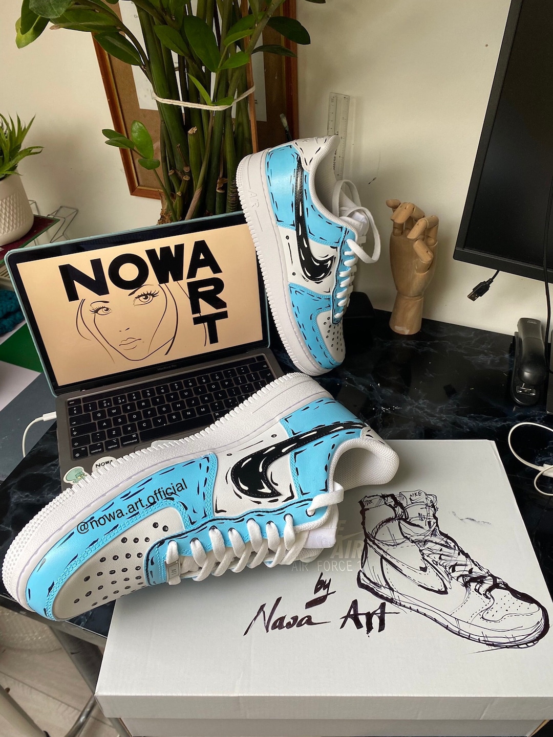 custom nike airforces