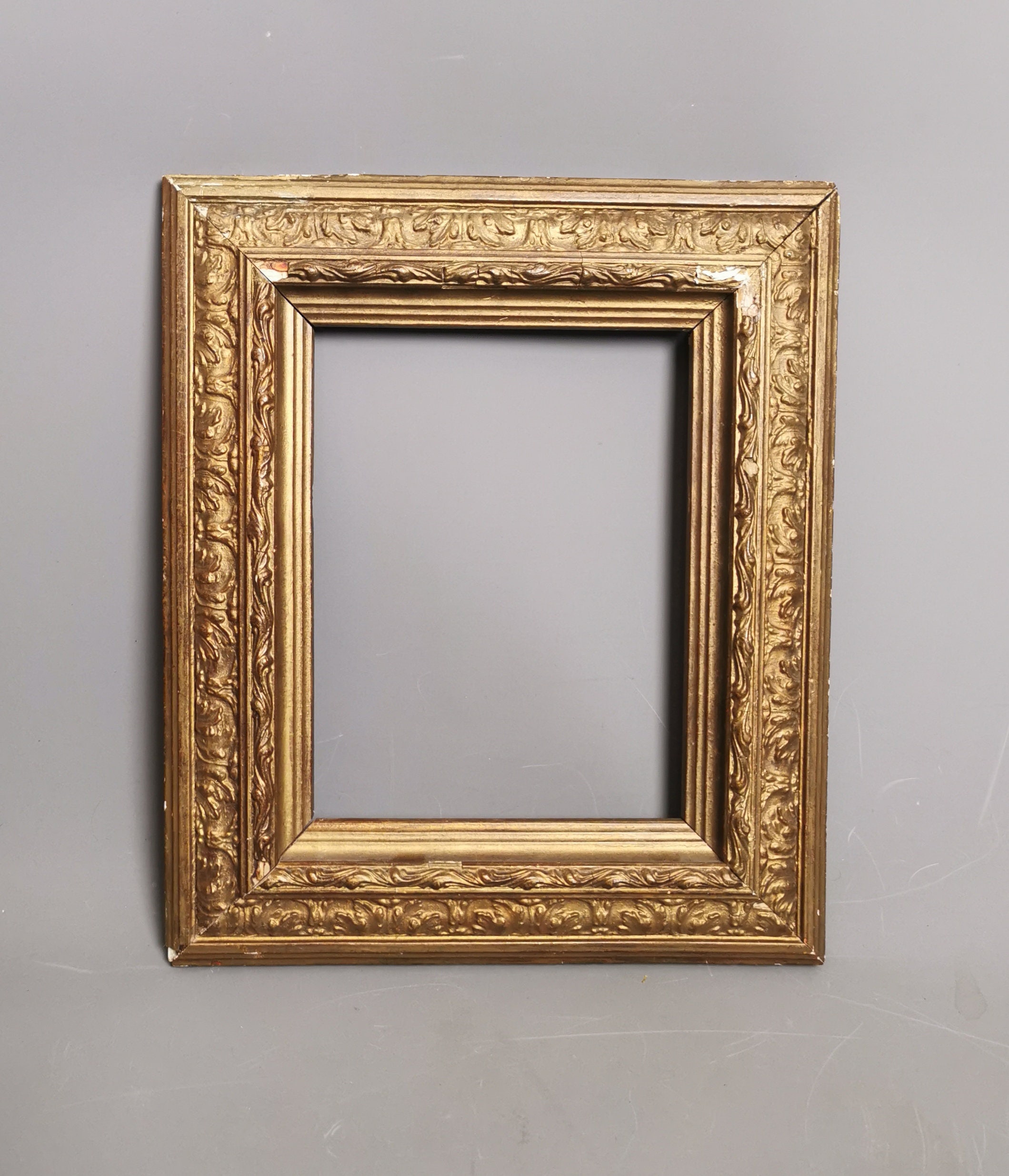 Antique Gilt Wood and Gesso Picture Frame Victorian Etsy UK