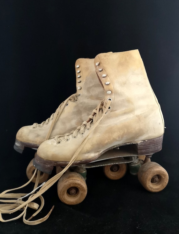 Vintage 1940s CC41 dance skates, Hamaco