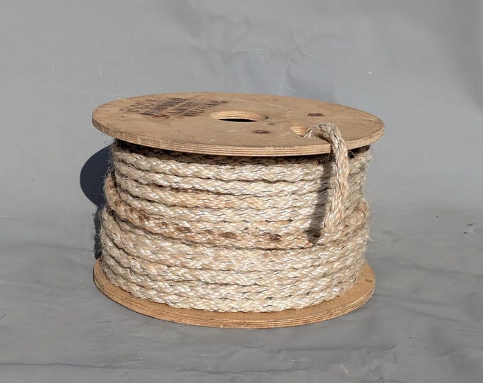 Huge vintage rope reel, Bicc electrical rope