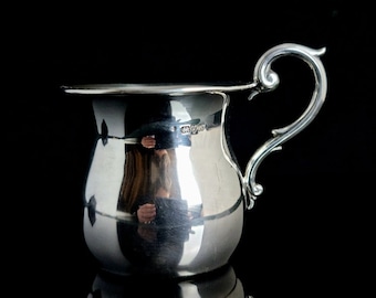 Antike Sterling Silber Tauftasse,Tasse