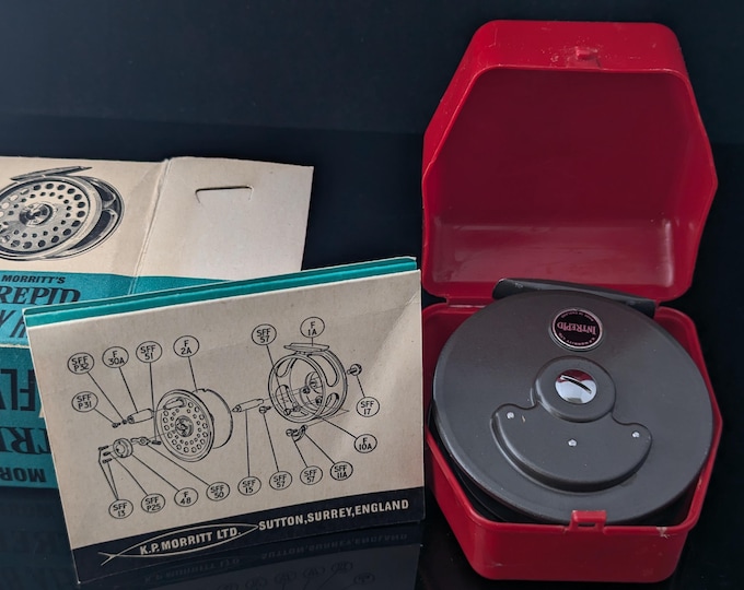 Vintage Intrepid fishing reel boxed