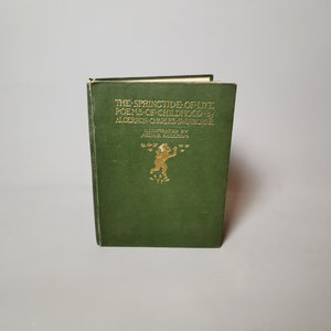 The Springtide of Life, Algernon Charles Swinburne, antique book, Arthur Rackham