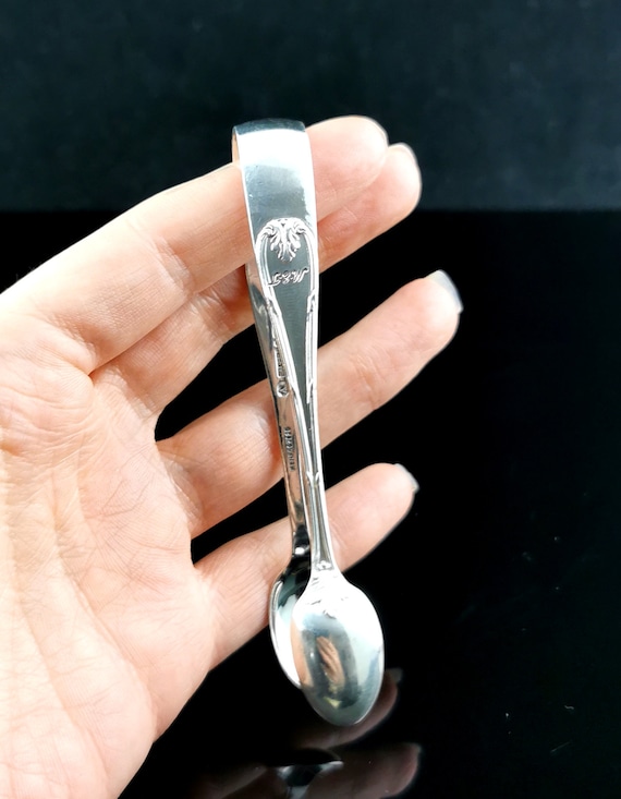 Vintage Silver Plated Sugar Tongs, Mappin and Webb - Etsy UK