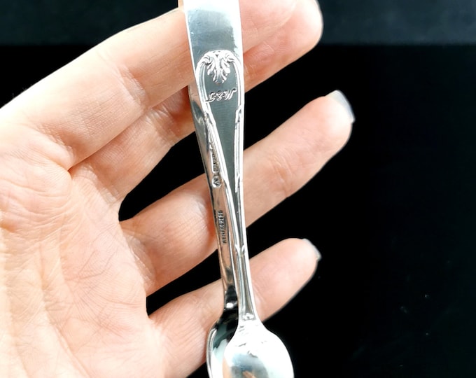 Vintage silver plated sugar tongs, Mappin and Webb
