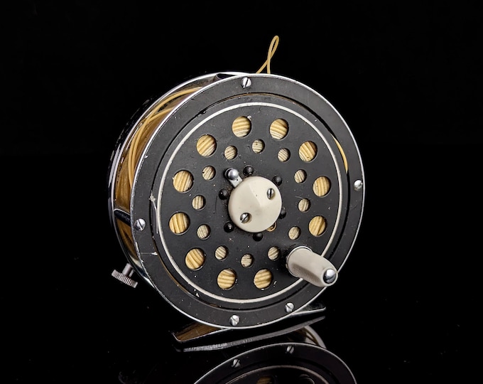 Vintage Japanese fly fishing reel, Retro, fishing gifts