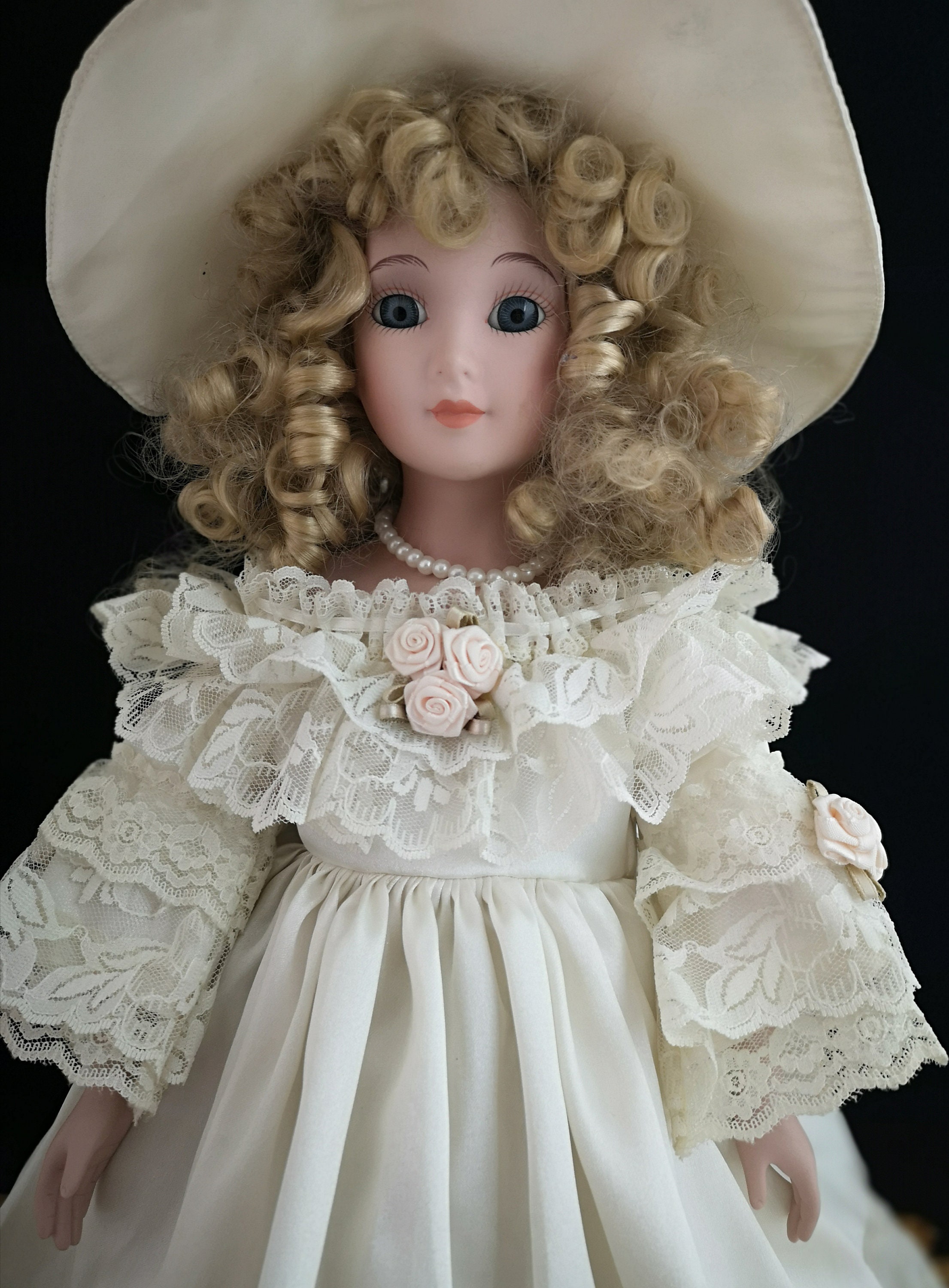 Vintage limited edition porcelain doll, Alberon, Sophie, boxed