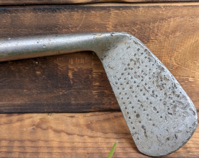 Vintage Scottish hickory shaft golf club