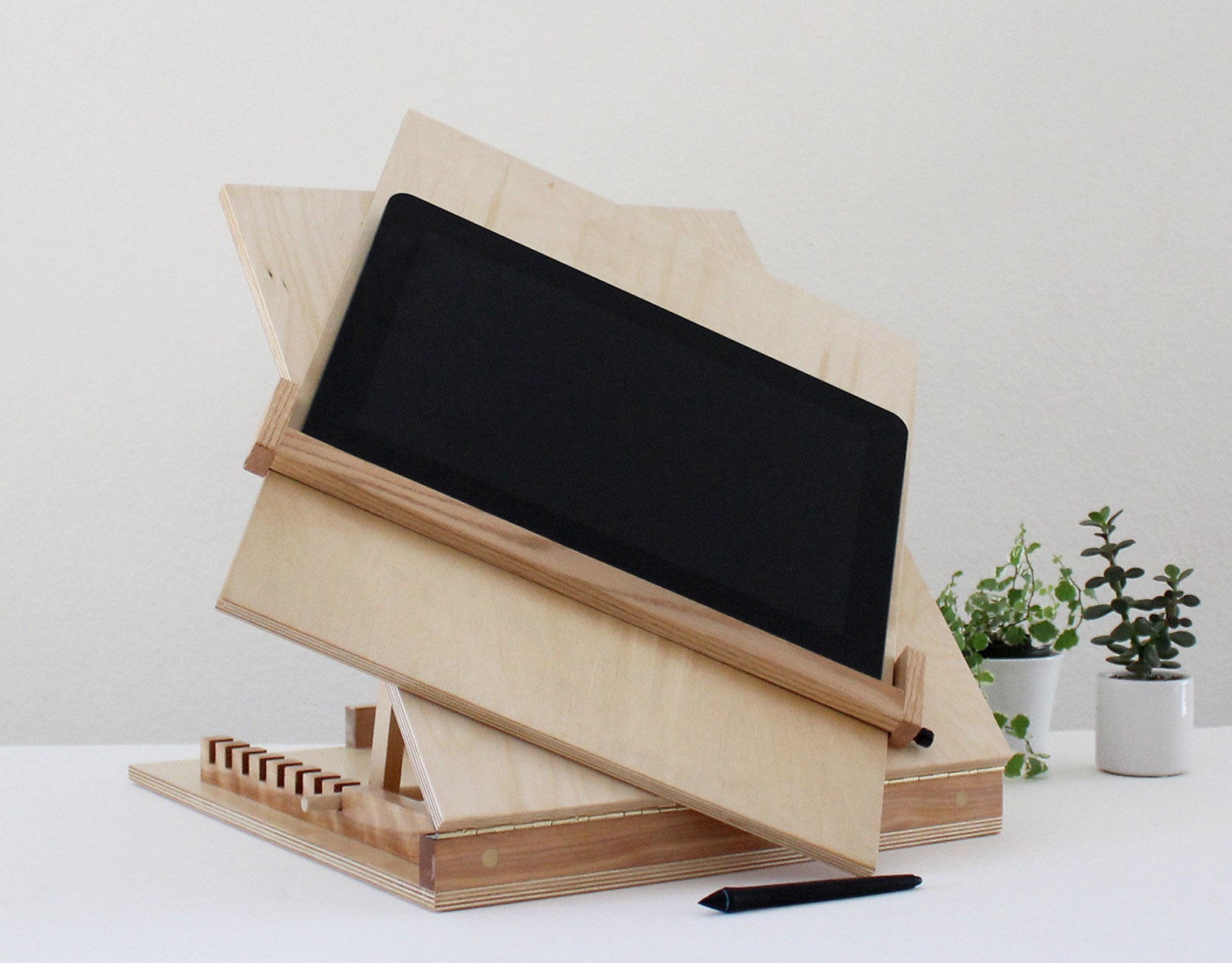 THE WORKS Louden Adjustable Drawing Board Custom Art Board Etsy