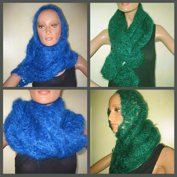 Hand-knitted Mohair Stole XXL Scarf Shawl Made of Long-haired Mohair With Fine Wool, Extremely Delicate and Light as a Feather, Bridal Accessory - Etsy Hand-knitted Mohair Stole XXL Scarf Shawl Made of Long-haired Mohair With Fine Wool, Extremely Delicate and Light as a Feather, Bridal Accessory - Etsy