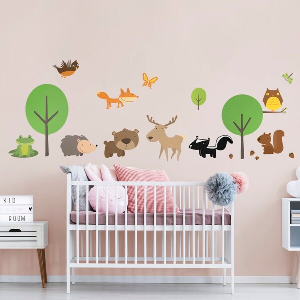 Large Wildlife Decals Etsy