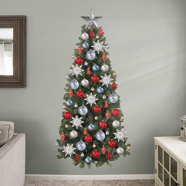 Christmas Wall Decals Removable Etsy