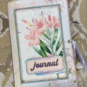 My Journal - Softcover Journal - Handmade Diary - Memory Book - Smashbook
