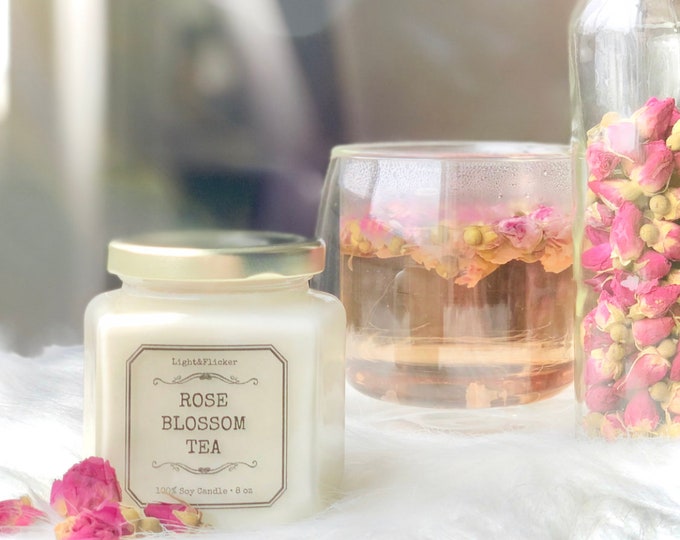 Rose Blossom Tea Soy Candle