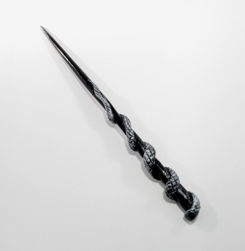 Magic Wand Hand Made / Wizard Wand / Snake Wand / Custom Wand Etsy