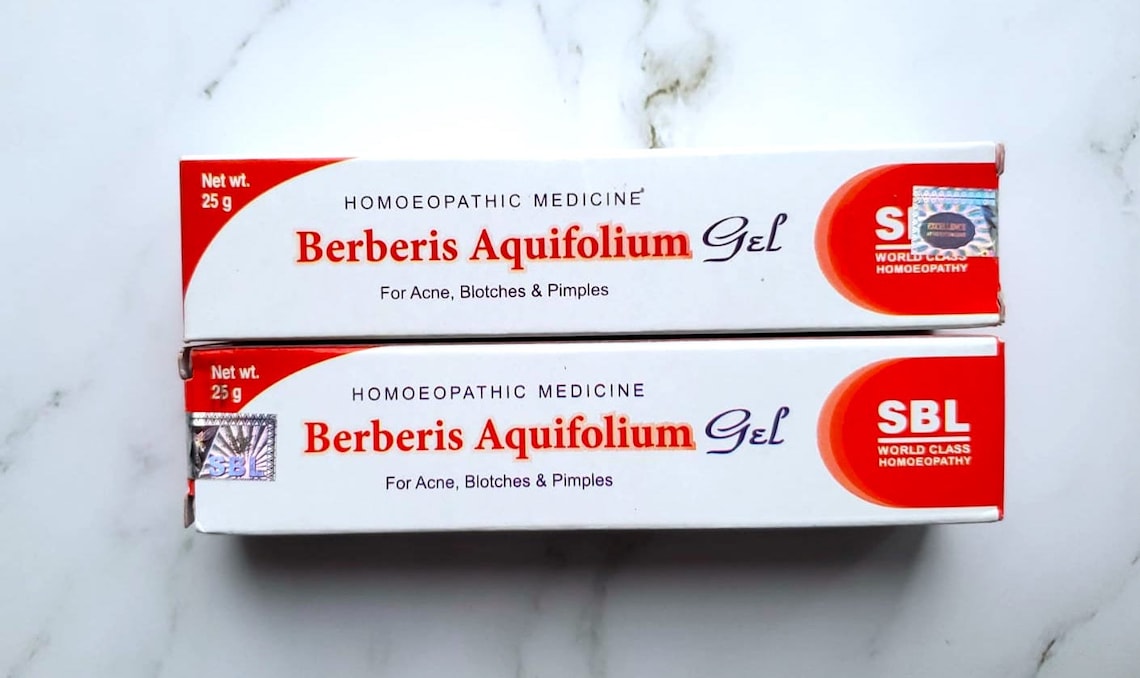 Berberis Aquifolium Gel Homeopathy Skincare Berberis Etsy