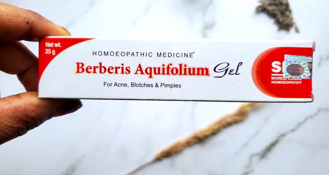 Berberis Aquifolium Gel Homeopathy Skincare Berberis Etsy