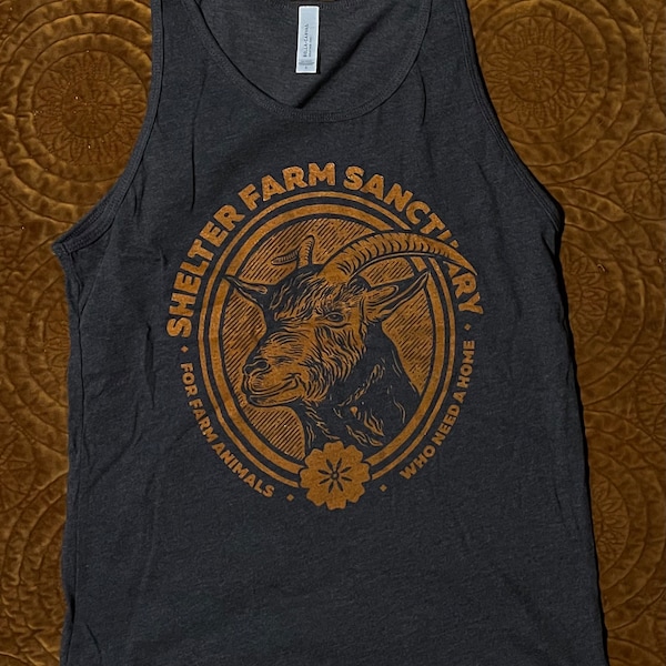 Shelter Farm Sanctuary Shaun Drees Unisex Tank