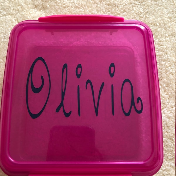 Personalized Sandwich or Snack Box