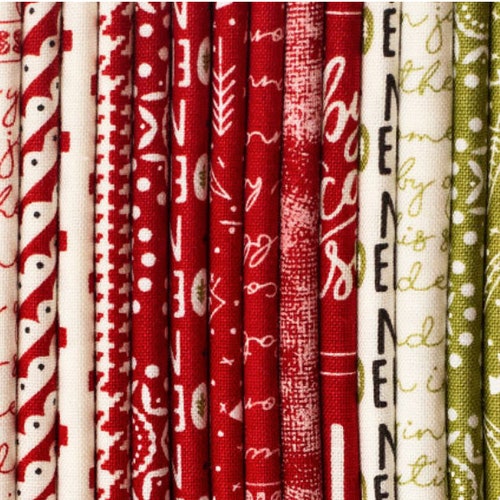 THE CHRISTMAS CARD by Sweetwater for Moda Fat Quarters 100 Etsy