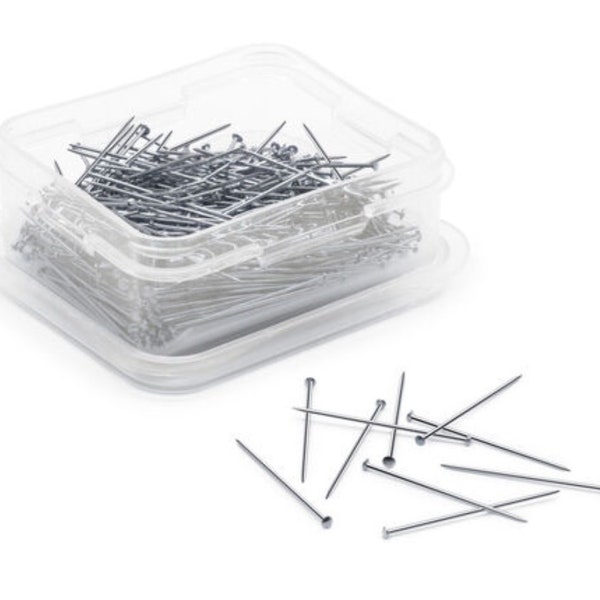 Hemline Dressmakers Dipped Head Pins 26mm - Per Pack