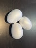 Soft-foam Eggs, set of 6, 3x2 