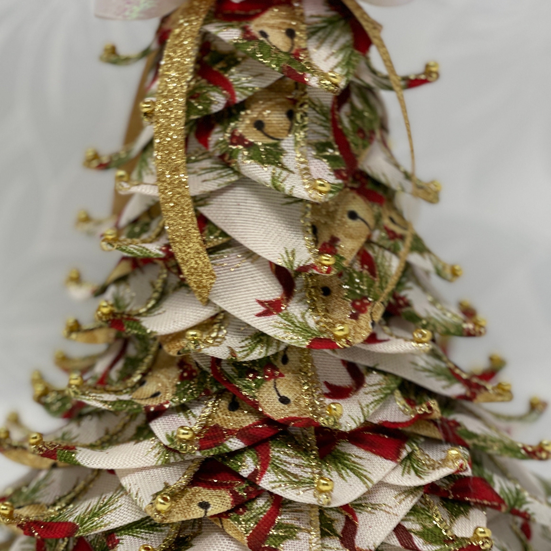 Diy Kit QK-140 Jingle Bells Christmas Tree 16cmx13cm 6.3x5.1