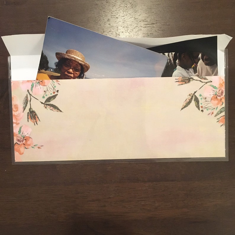 Large laminated cash envelope