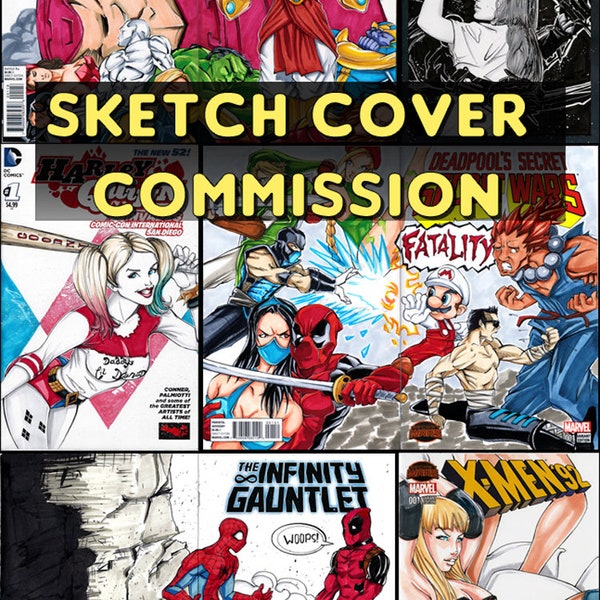 Comic SketchCover Commission