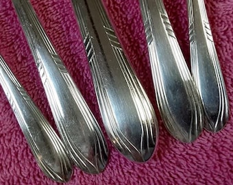 69 piece service for 12 International Silver Fascination silverplate flatware silverware set