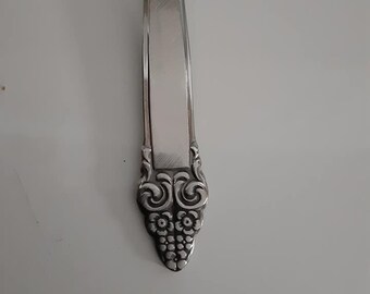 New vintage 50 piece service for 8 Stanley Roberts stainless flatware set, SRB51