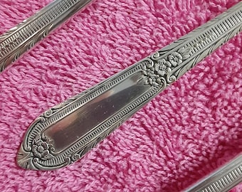 49 piece service for 8 IS Cotillion silverplate flatware set for 8