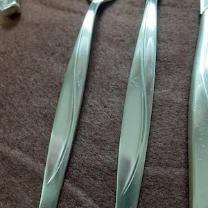 73 piece service for 12 Rogers Bros. IS Sea Spray silverplate vintage flatware set