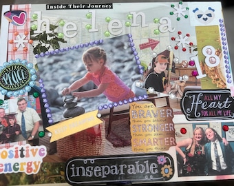 Personalisierte Erinnerungsbox mit Collage / Umschläge mit Öffnungswunsch / Geschenk zum Geburtstag, Schulabschluss oder für Freunde