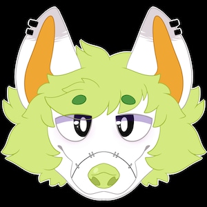 Cheap Custom SPEEDRUN Colored Sketch Fursona Headshots 