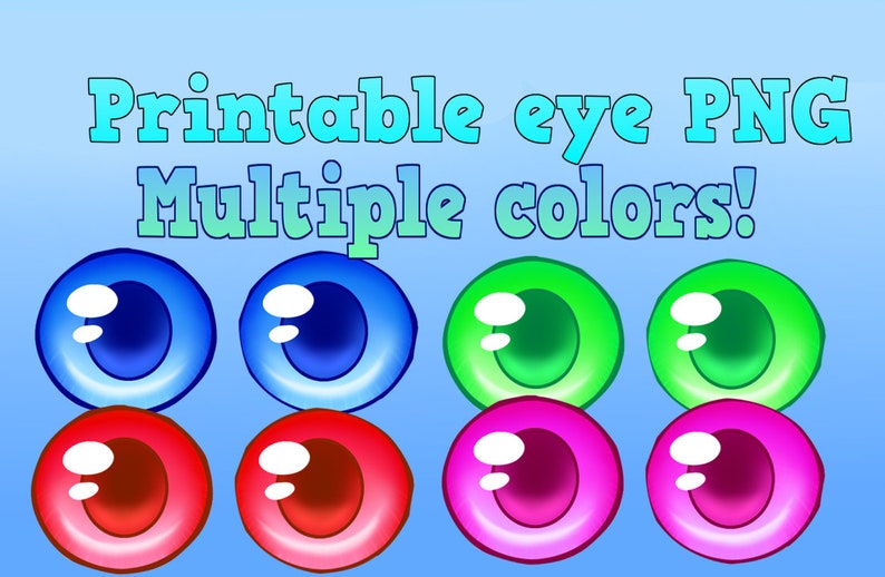 Printable Fursuit Eye Pngs - Etsy