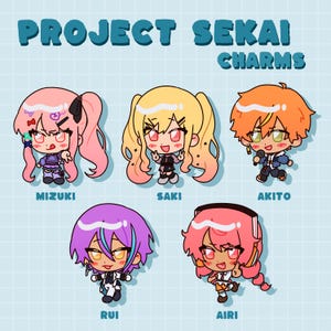 Project Sekai Acrylic Charms