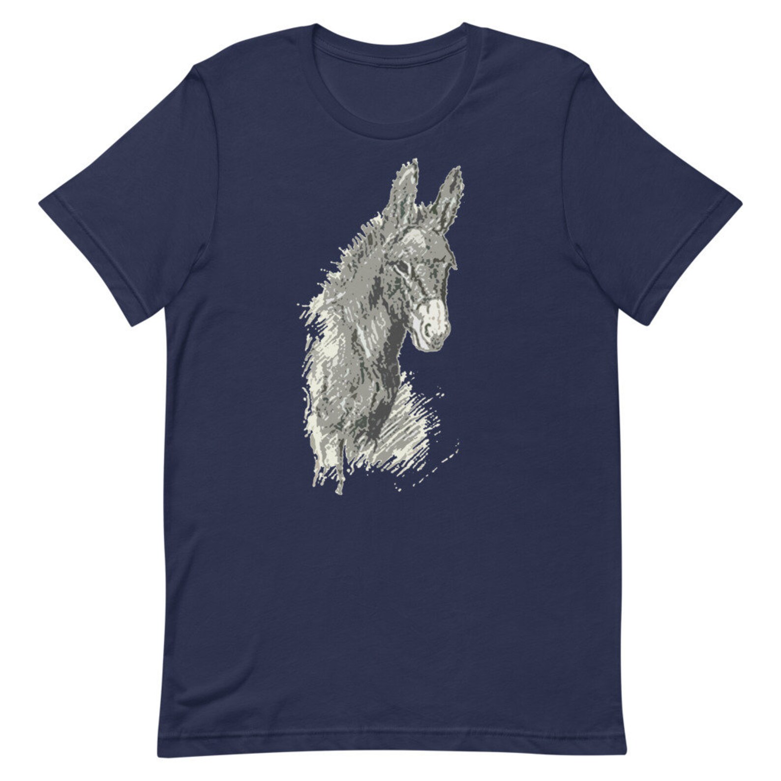 Shortsleeve Unisex Tshirt Donkey Etsy