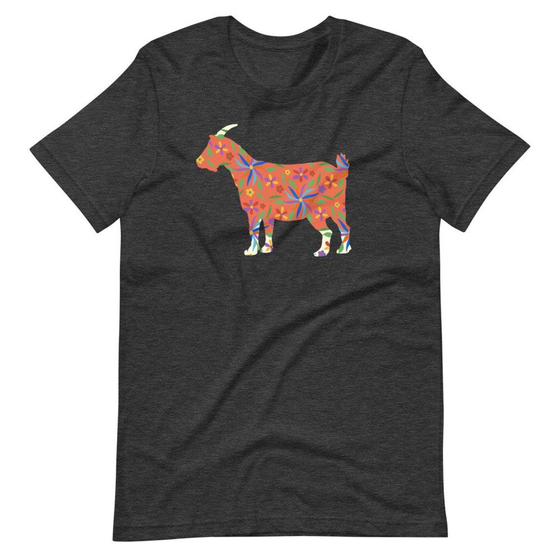 Shortsleeve Unisex Tshirt Goat 7 Etsy