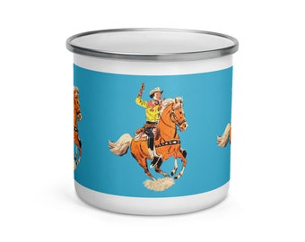 Enamel Mug Roy Rogers